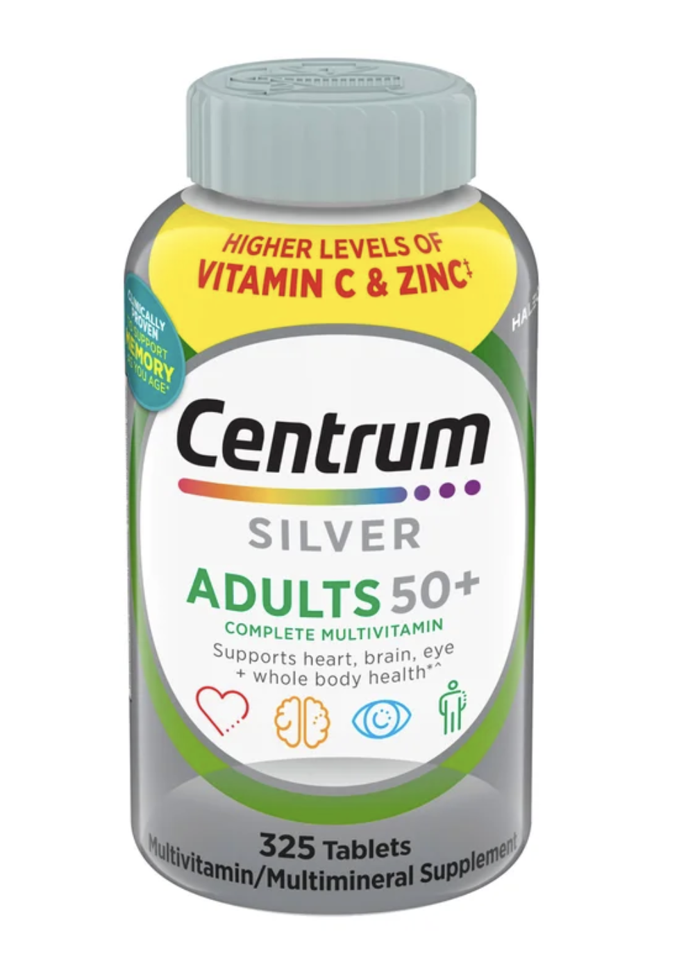 Centrum Silver Adults 50+, 325 Tablets